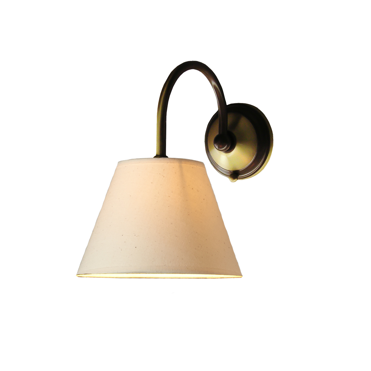 Κλασική απλίκα με καπέλο ΝΑΞΟΣ-1 classic wall lamp with lamp shade