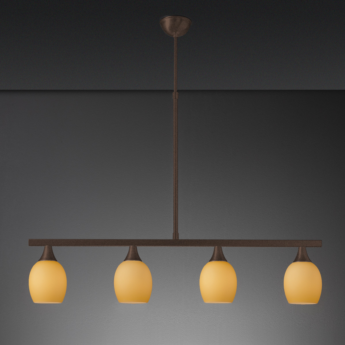 Μοντέρνο φωτιστικό ράγα ΓΡΑΜΜΕΣ modern Murano rail lamp