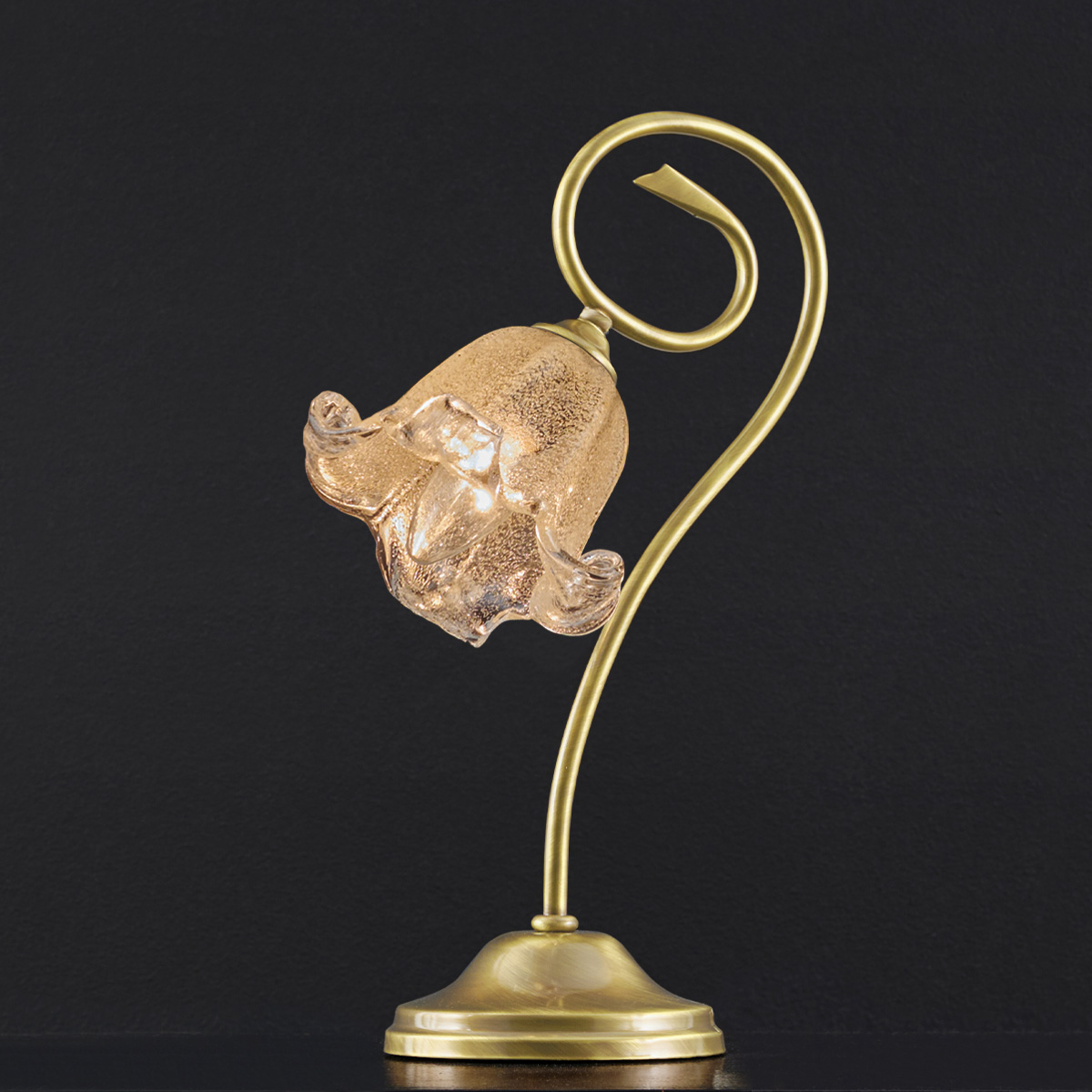 Ορειχάλκινο επιτραπέζιο φωτιστικό ΒΙΚΟΣ brass table lamp