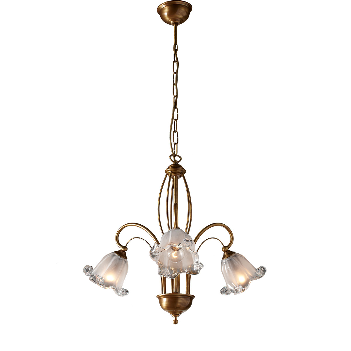Κλασικό φωτιστικό με κρύσταλλα Murano ΝΥΜΦΑΙΟ classic chandelier with Murano crystals