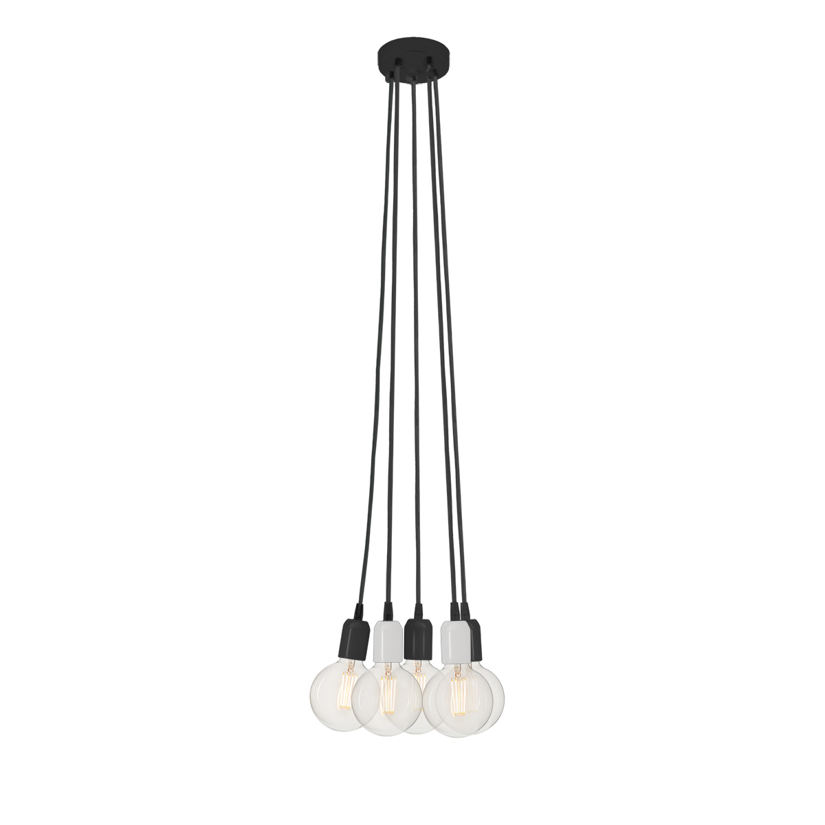 Μοντέρνο 5φωτο φωτιστικό ΚΑΛΩΔΙΑ modern 5-bulb chandelier