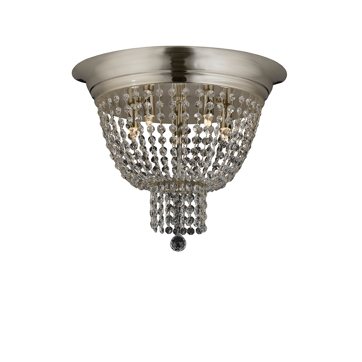 Ceiling lamp chrome PHAEDRA
