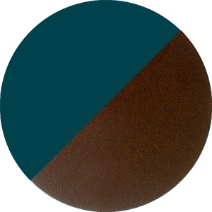 Ocean blue+Rust