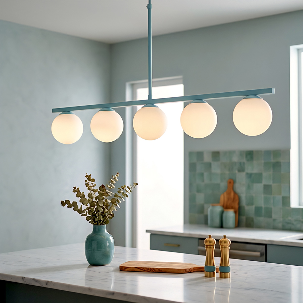 Μοντέρνο φωτιστικό τραπεζαρίας ΜΠΑΛΕΣ modern dining room light fixture