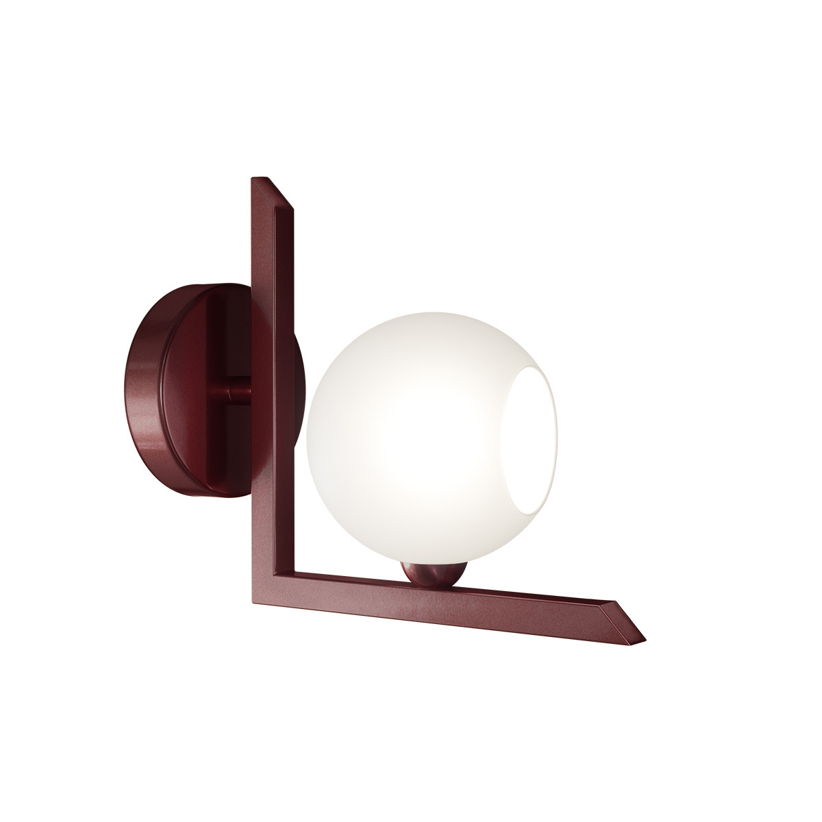 Μοντέρνα απλίκα με μπάλα ΜΠΑΛΕΣ modern wall lamp with glass ball
