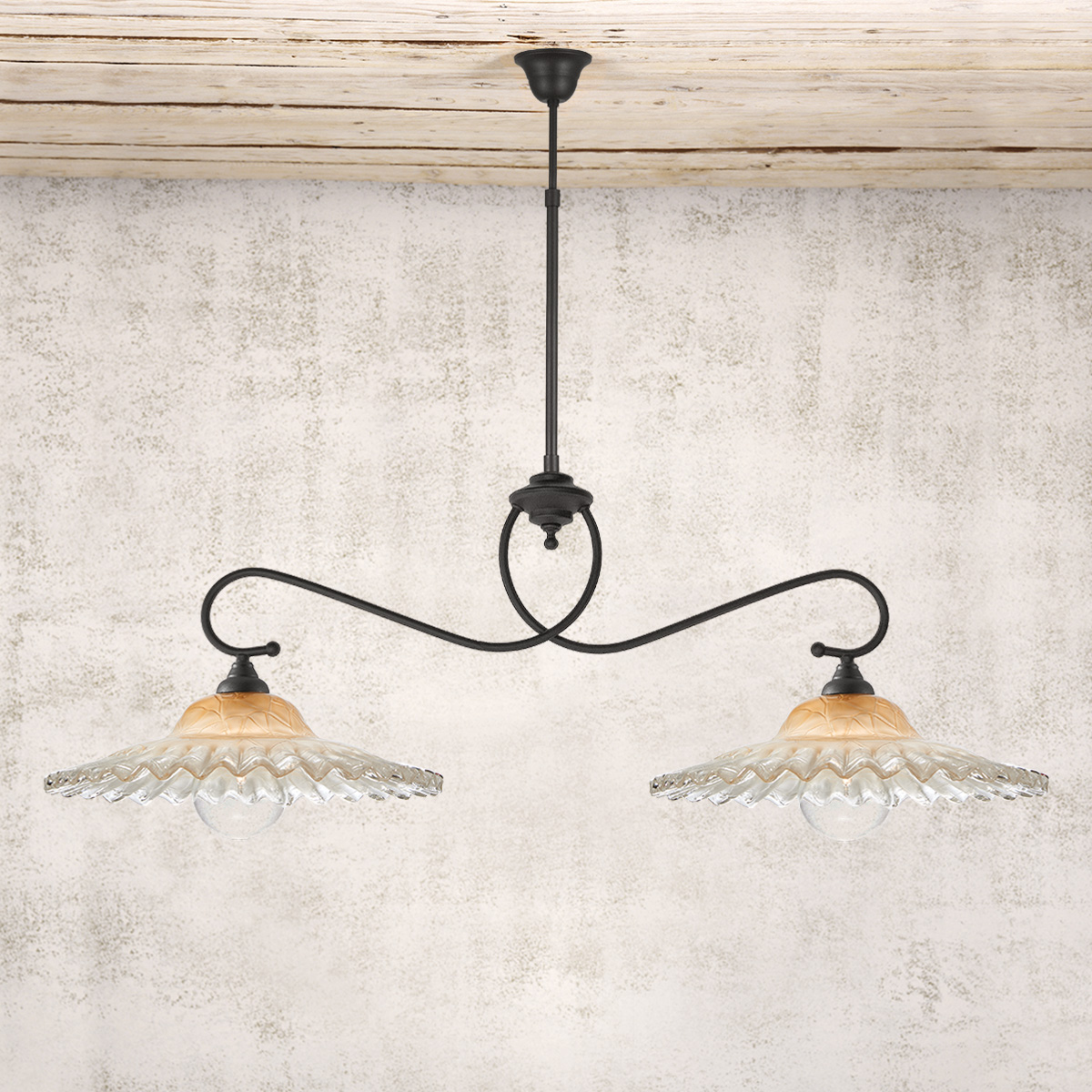 Μεγάλο vintage φωτιστικό ΣΥΡΟΣ