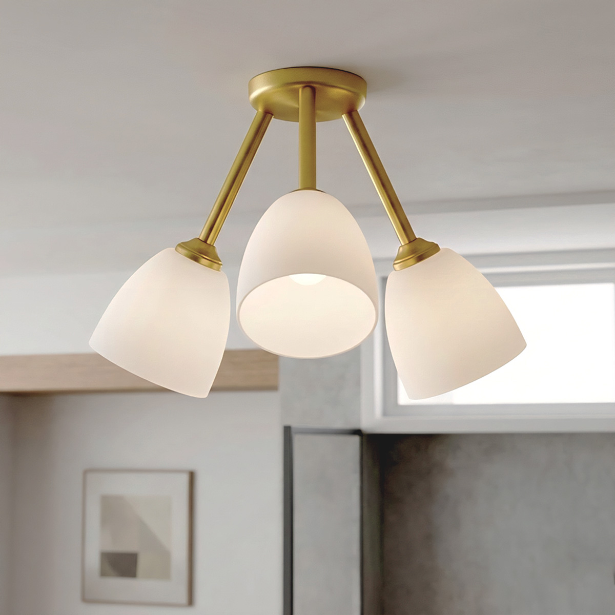 Φωτιστικό με γυαλιά SWING light fixture