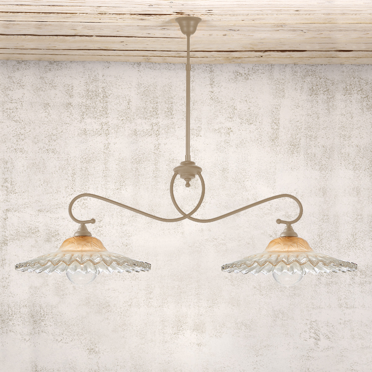 Μεγάλο vintage φωτιστικό ΣΥΡΟΣ